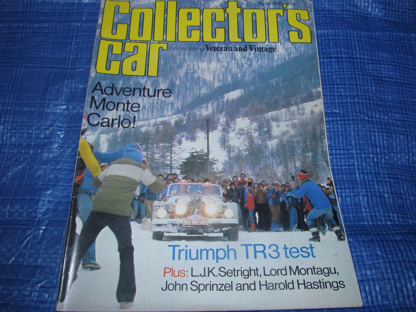 1980 MARCH COLLECTORS CAR MAGAZINE /  TRIUMPH NAPIER JOWETT #bk10