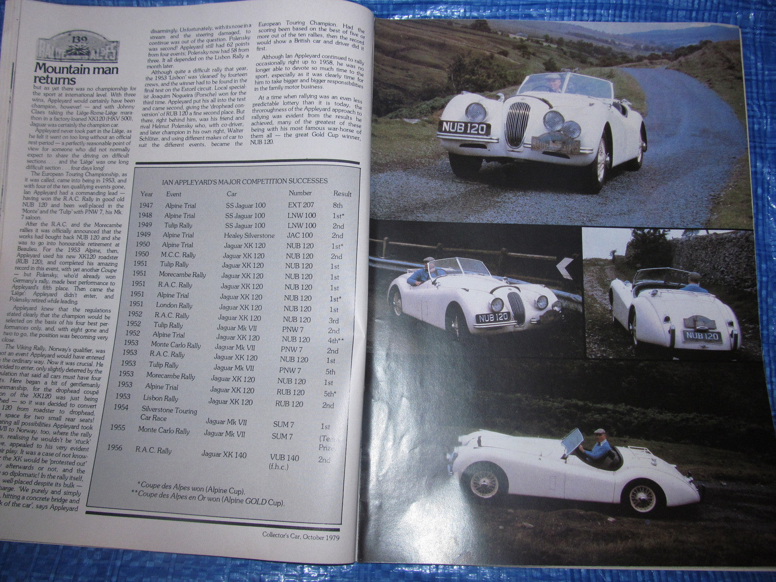 1979 OCTOBER COLLECTORS CAR MAGAZINE/JAGUAR BENTLEY #BK17