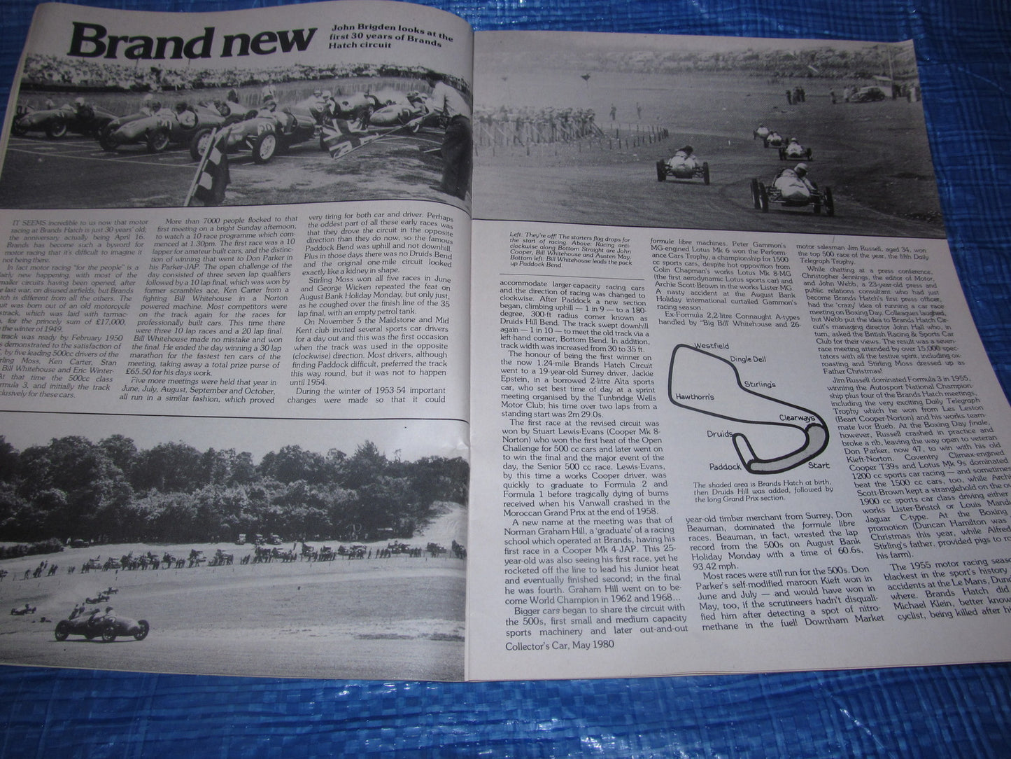 1980 MAY COLLECTORS CAR MAGAZINE / E-TYPE XK150 BRANDS HATCH CITROEN MG  #bk15
