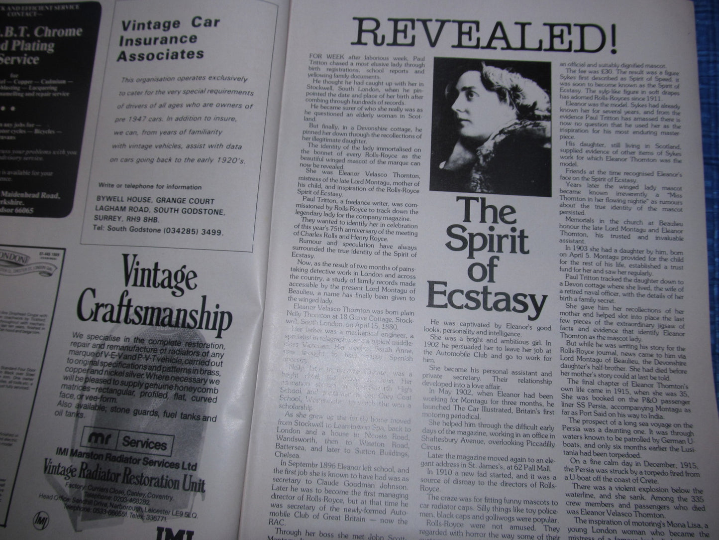 1979 OCTOBER COLLECTORS CAR MAGAZINE/JAGUAR BENTLEY #BK15