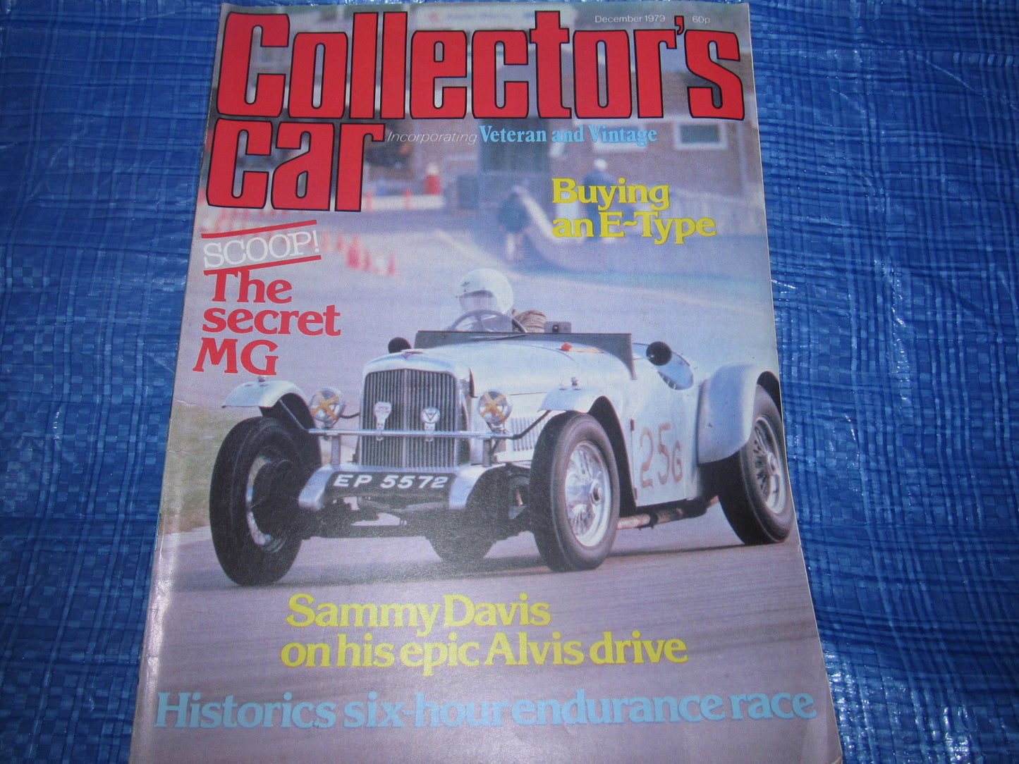 1979 DECEMBER COLLECTORS CAR MAGAZINE / E TYPE MG ALVIS #bk10