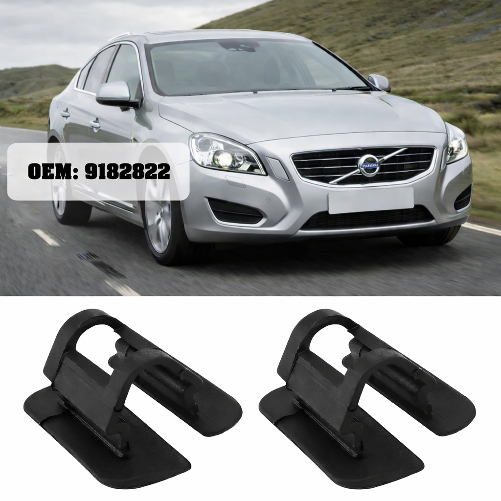 Land Rover & Volvo Bonnet Insulation Retainer Clip - Under Bonnet Sound Pad Fastener LR027039