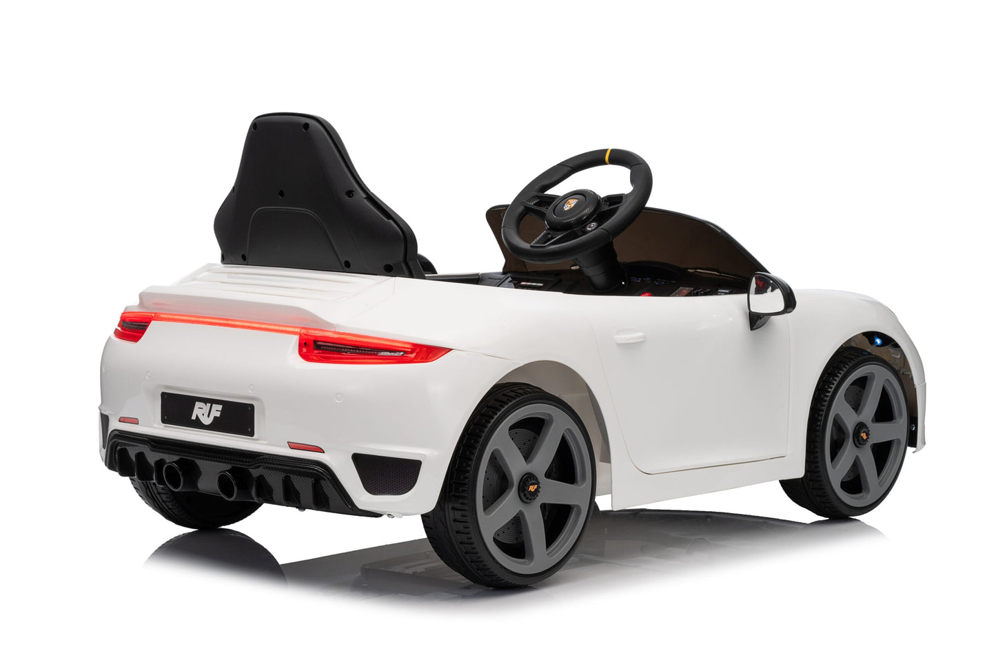 RUFF by Porsche 12V Kids Electric Ride-On Car with Remote