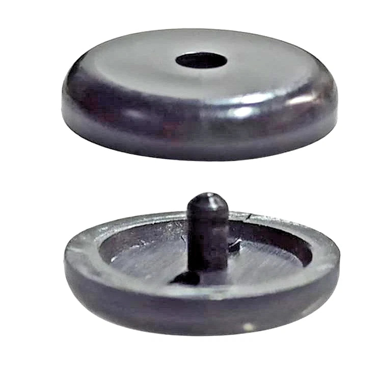 Universal Seat Belt Buckle Stopper Button Clip - Black