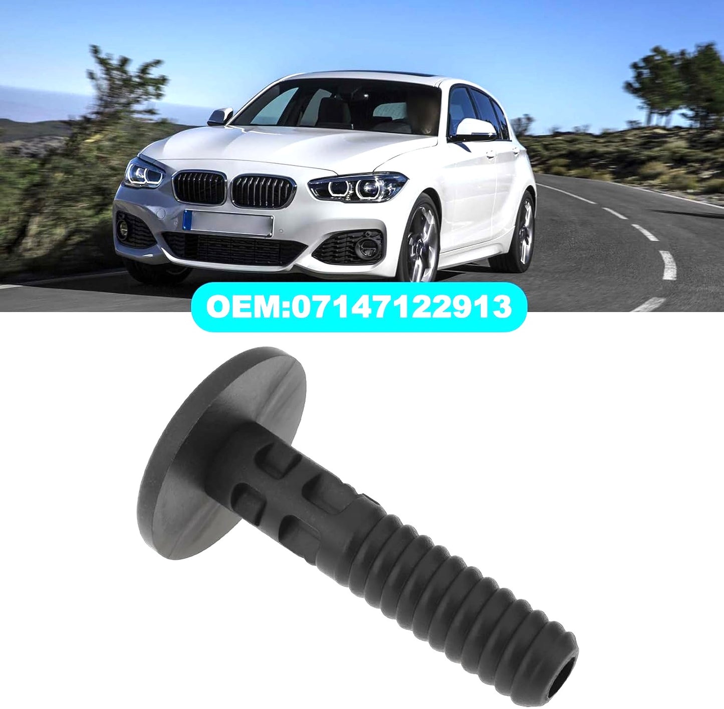 BMW Side Skirt Trim Moulding Pin Clips 07147122913