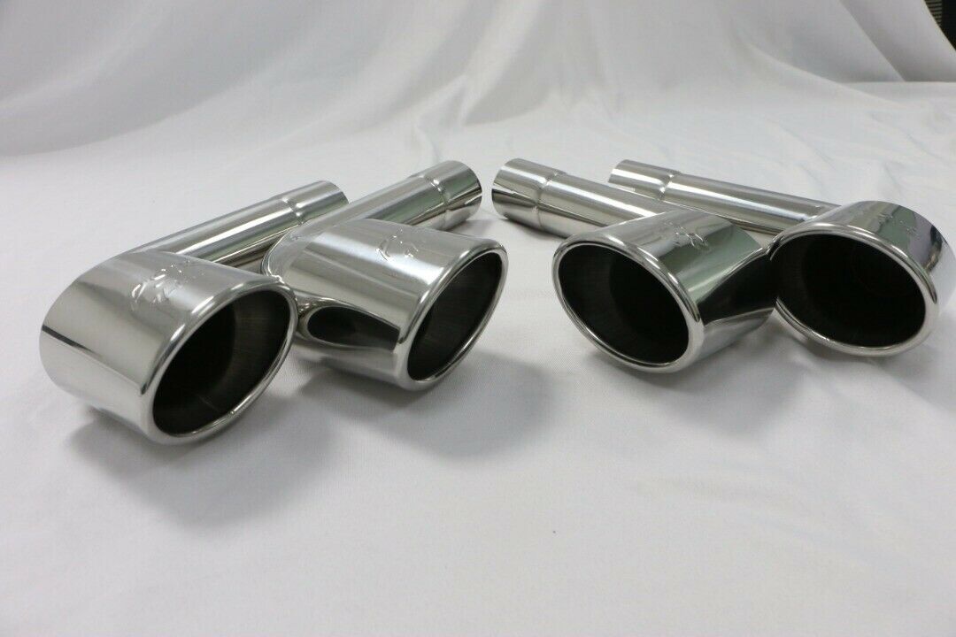 Porsche 996 Exhaust Silencer Delete Tailpipe Tips PSR9Line
