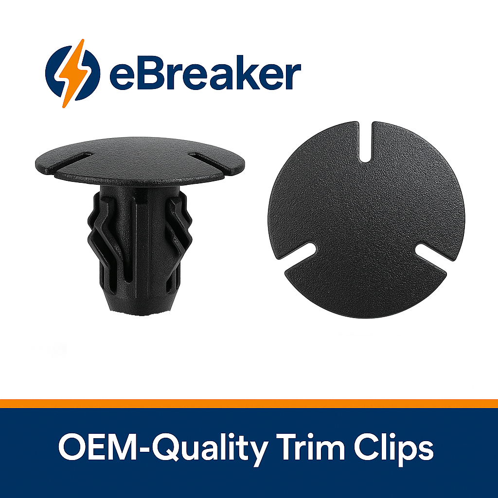 Mercedes Black Trim Panel Retainer Clip - Boot Liner Fastener A0009914795