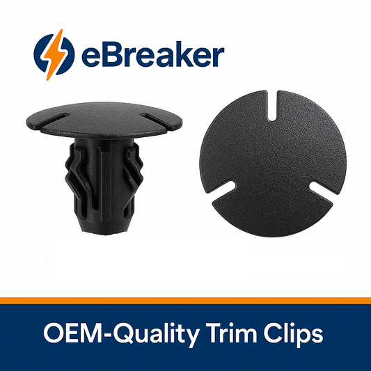 Mercedes Black Trim Panel Retainer Clip - Boot Liner Fastener A0009914795