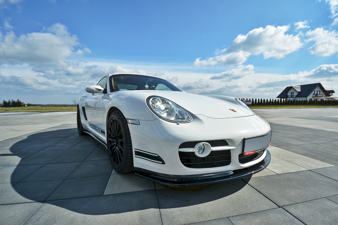 Maxton Design Front Splitter V.2 — Porsche Cayman S 987C (2006–2009)