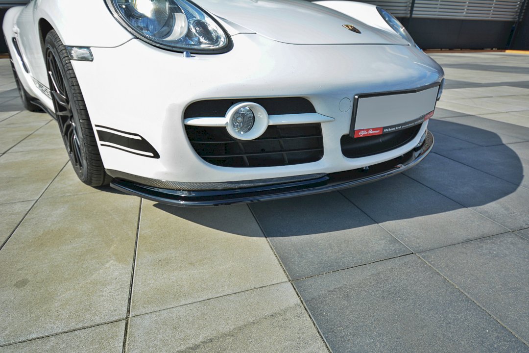 Maxton Design Front Splitter V.2 — Porsche Cayman S 987C (2006–2009)