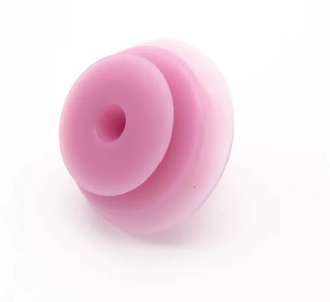 Pink Subaru interior trim panel clip side detail