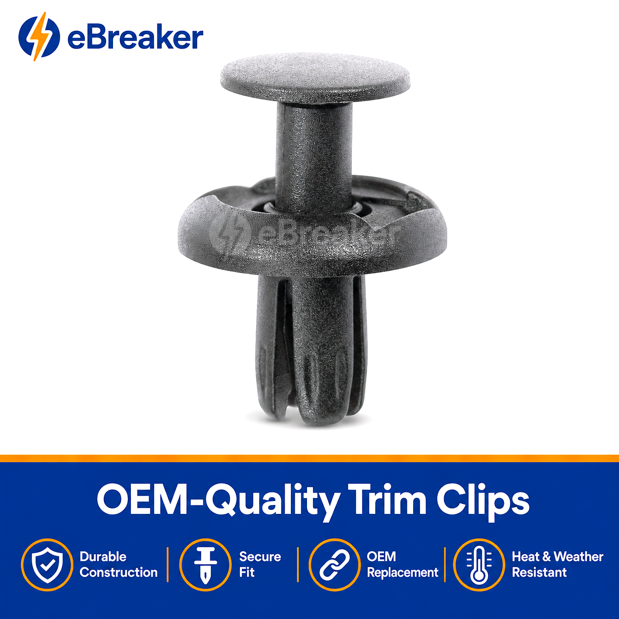 BMW & MINI Push Fit Expanding Trim Rivet - Interior & Body Panel Fastener 07147401727