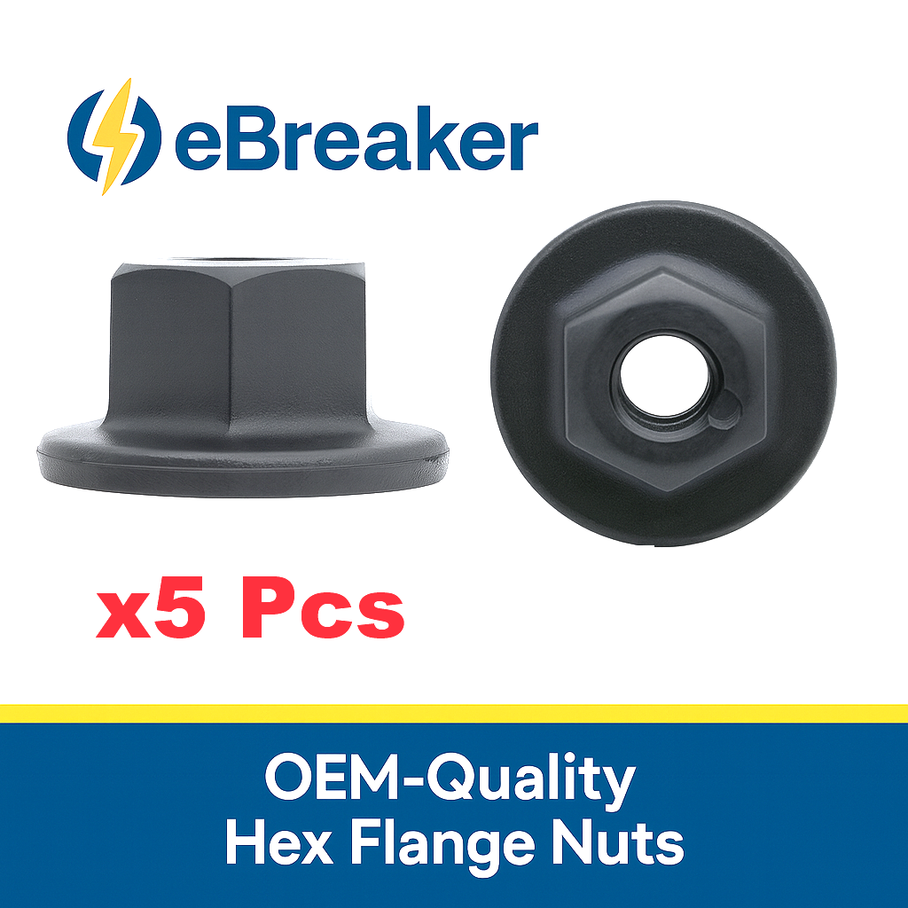 BMW & MINI 10mm Plastic Coarse Thread Hex Nut - Undertray & Trim Panel Fastener