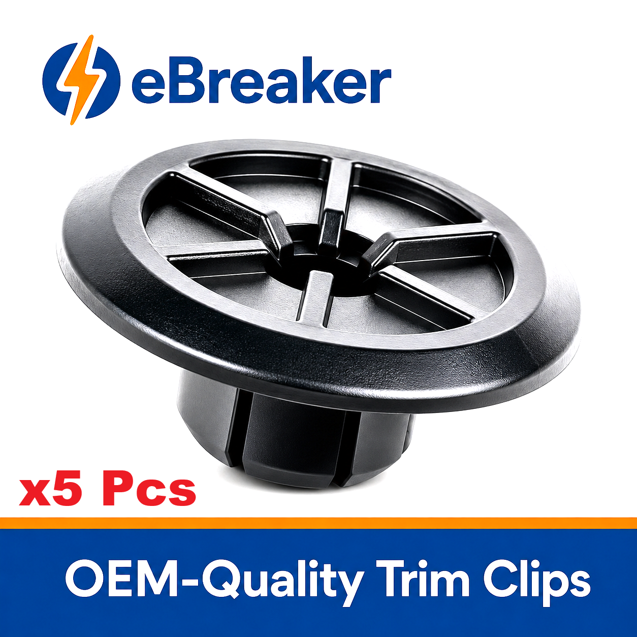 BMW 10mm Hex Head Plastic Flange Nut 51711958025