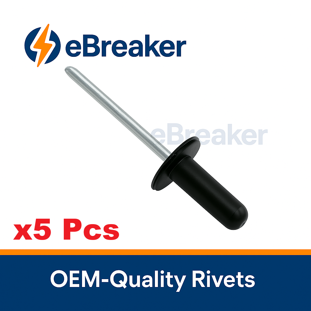 Ford 6.5mm Aluminium Rivet with Plastic Head - 1071415