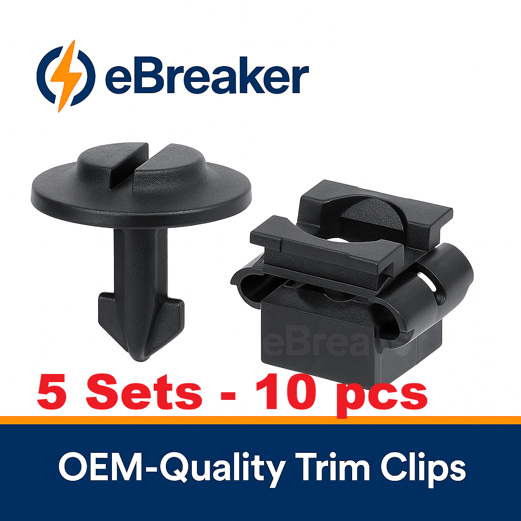 NEXTVAG Undertray Splash Guard Twist Pin & Receiver Set - 4A0805121A / 4A0805163