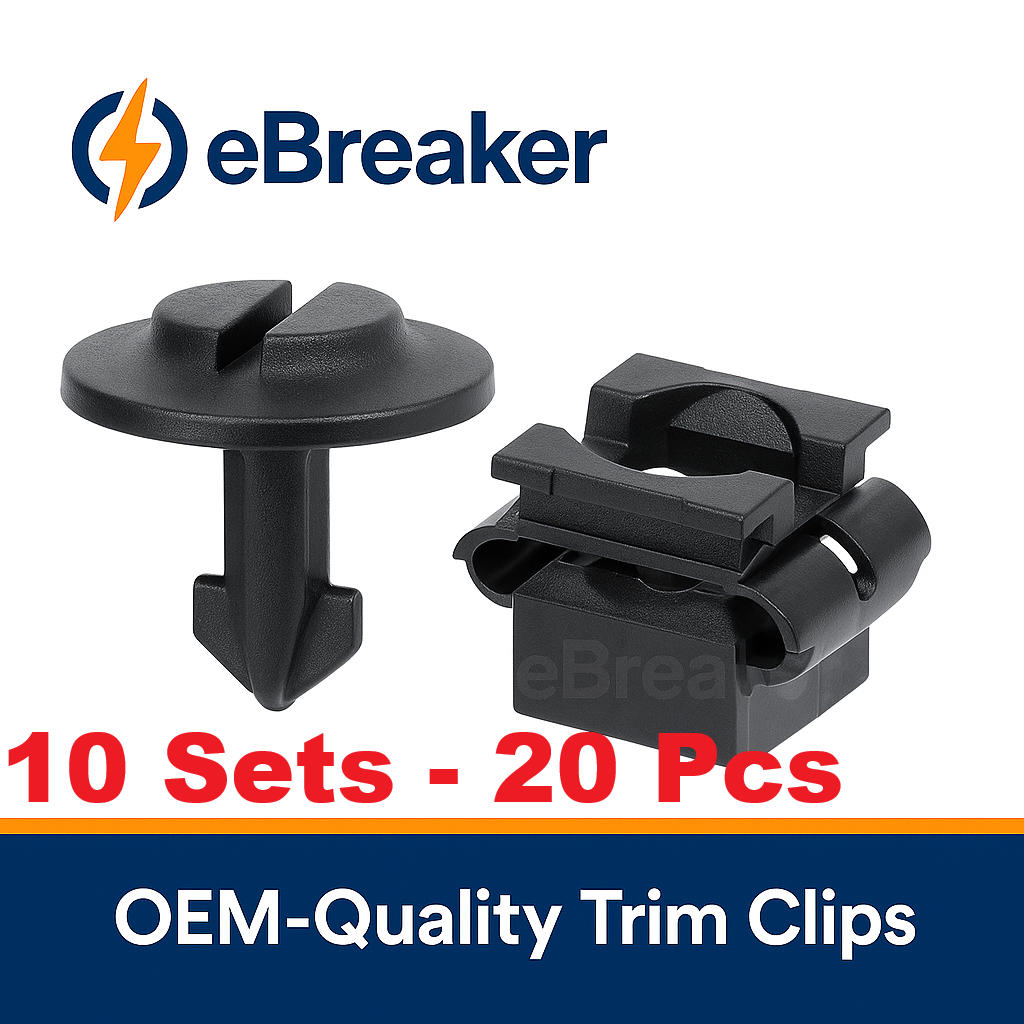 NEXTVAG Undertray Splash Guard Twist Pin & Receiver Set - 4A0805121A / 4A0805163