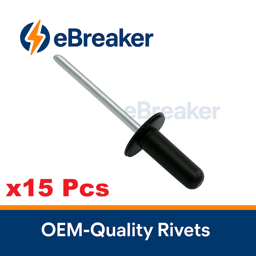 Ford 6.5mm Aluminium Rivet with Plastic Head - 1071415