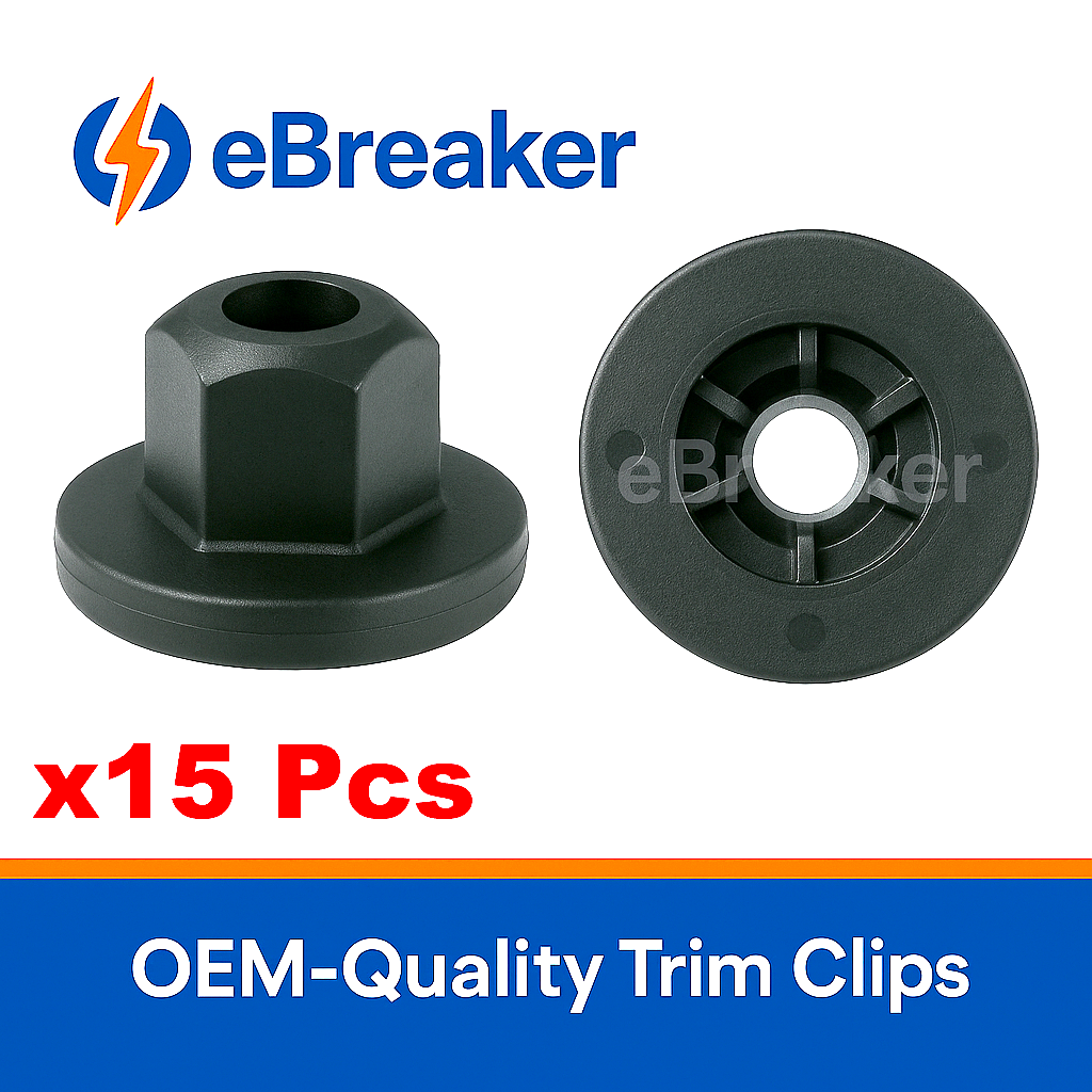 Land Rover M6 Plastic Hex Nut - Wheel Arch Liner & Undertray Fastener RYH500780