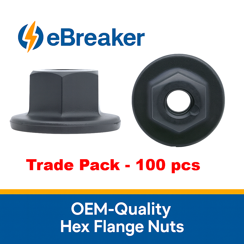 BMW & MINI 10mm Plastic Coarse Thread Hex Nut - Undertray & Trim Panel Fastener