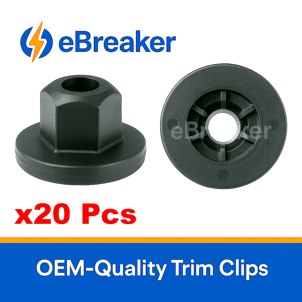 Land Rover M6 Plastic Hex Nut - Wheel Arch Liner & Undertray Fastener RYH500780