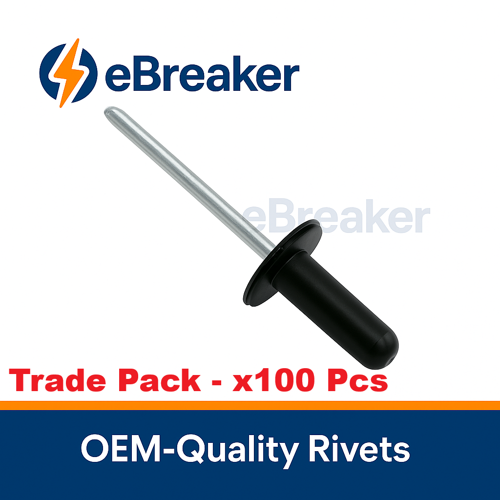 Ford 6.5mm Aluminium Rivet with Plastic Head - 1071415