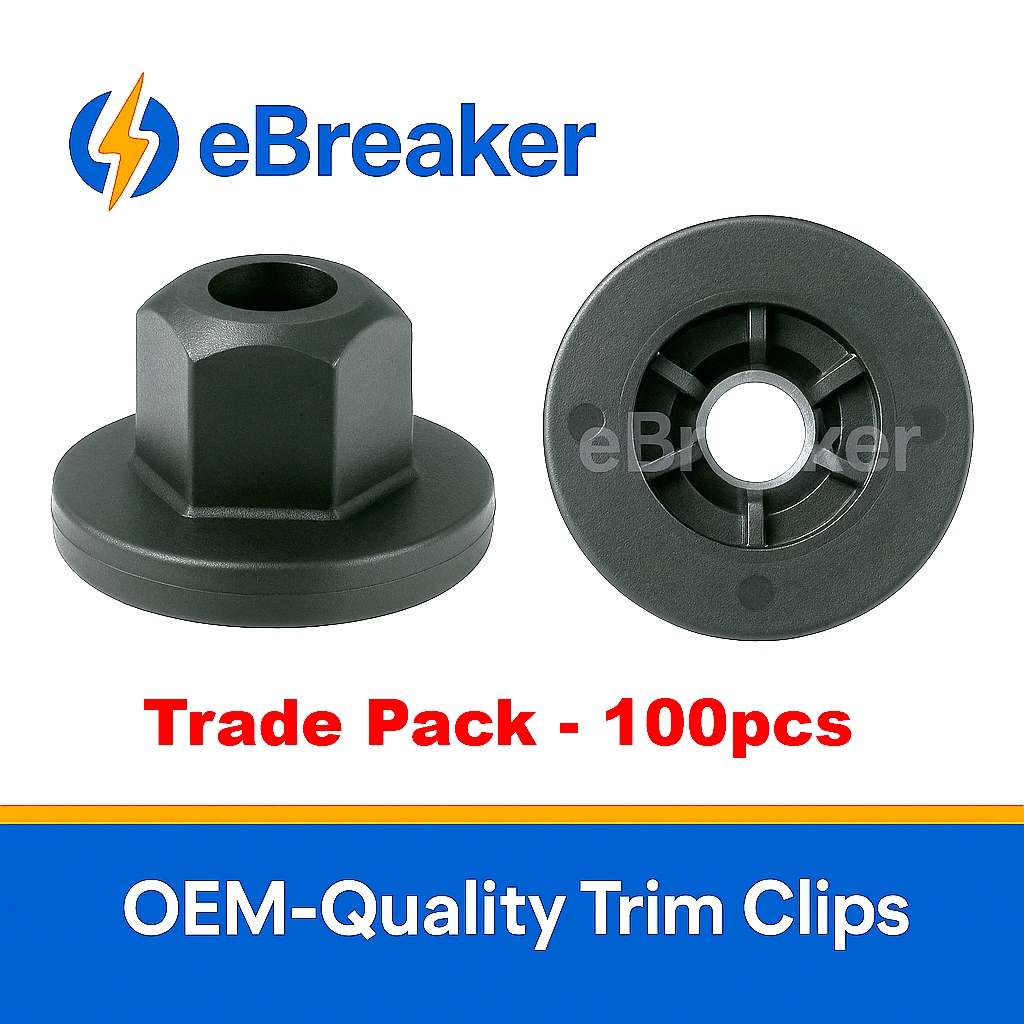 Land Rover M6 Plastic Hex Nut - Wheel Arch Liner & Undertray Fastener RYH500780