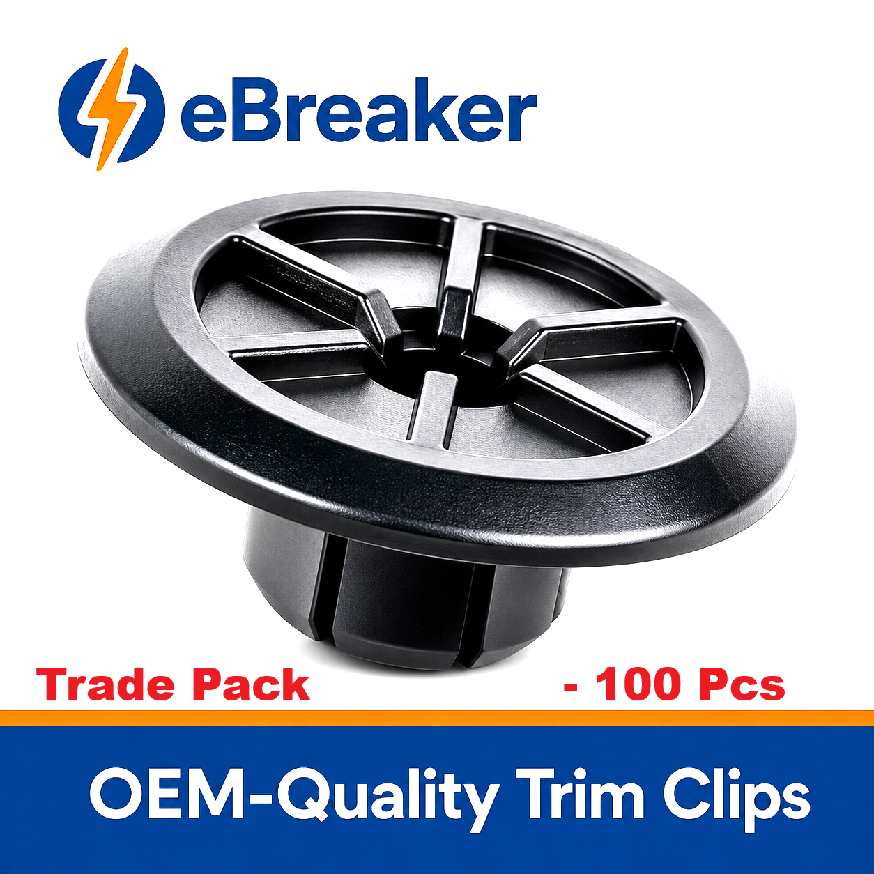BMW 10mm Hex Head Plastic Flange Nut 51711958025