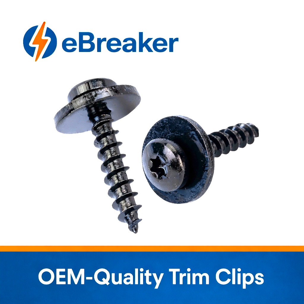 M5 T20 Torx Self Tapping Trim Panel Screw - 28mm with Captive Washer
