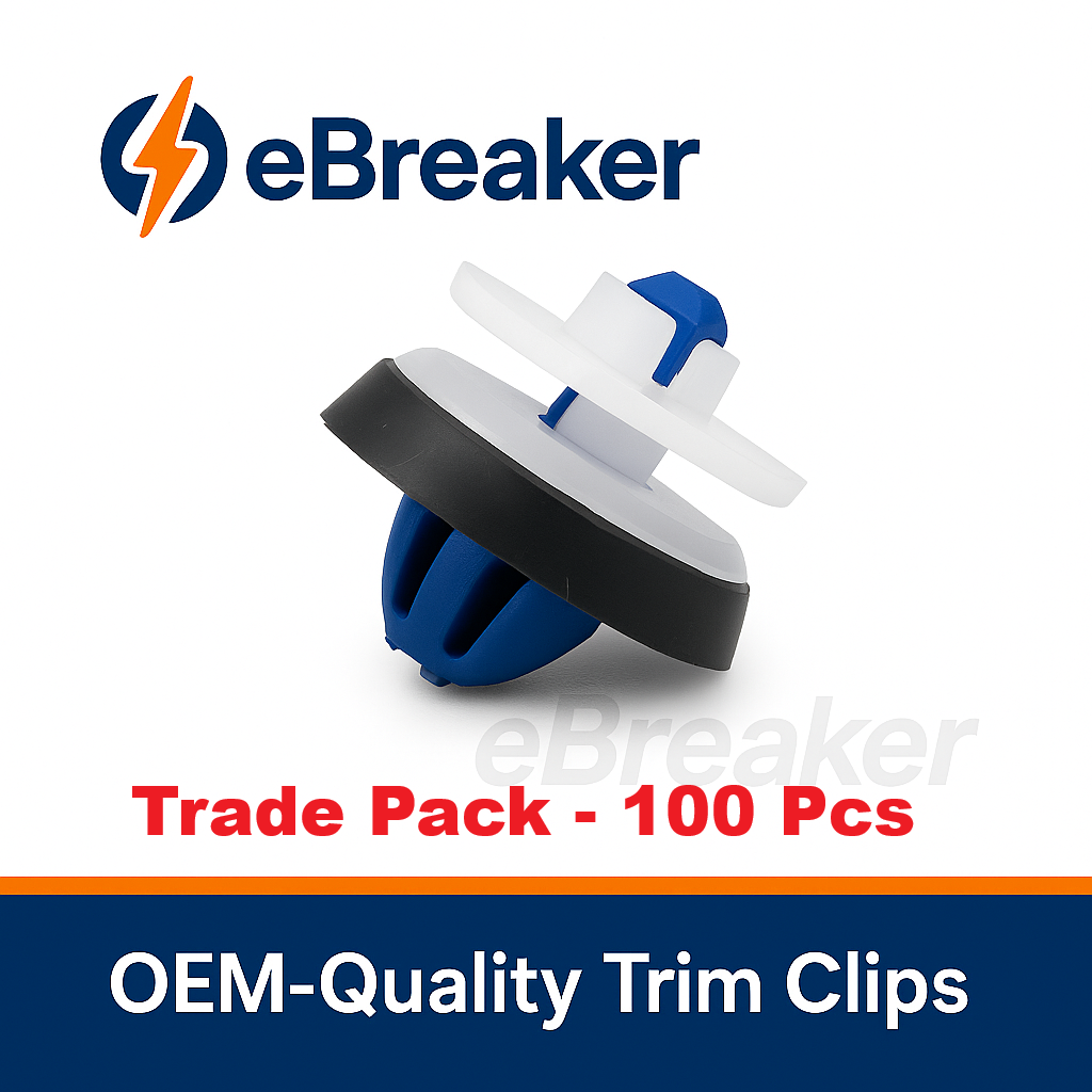 VW Audi Door Card Trim Panel Fastener Clips - 8P0868243A