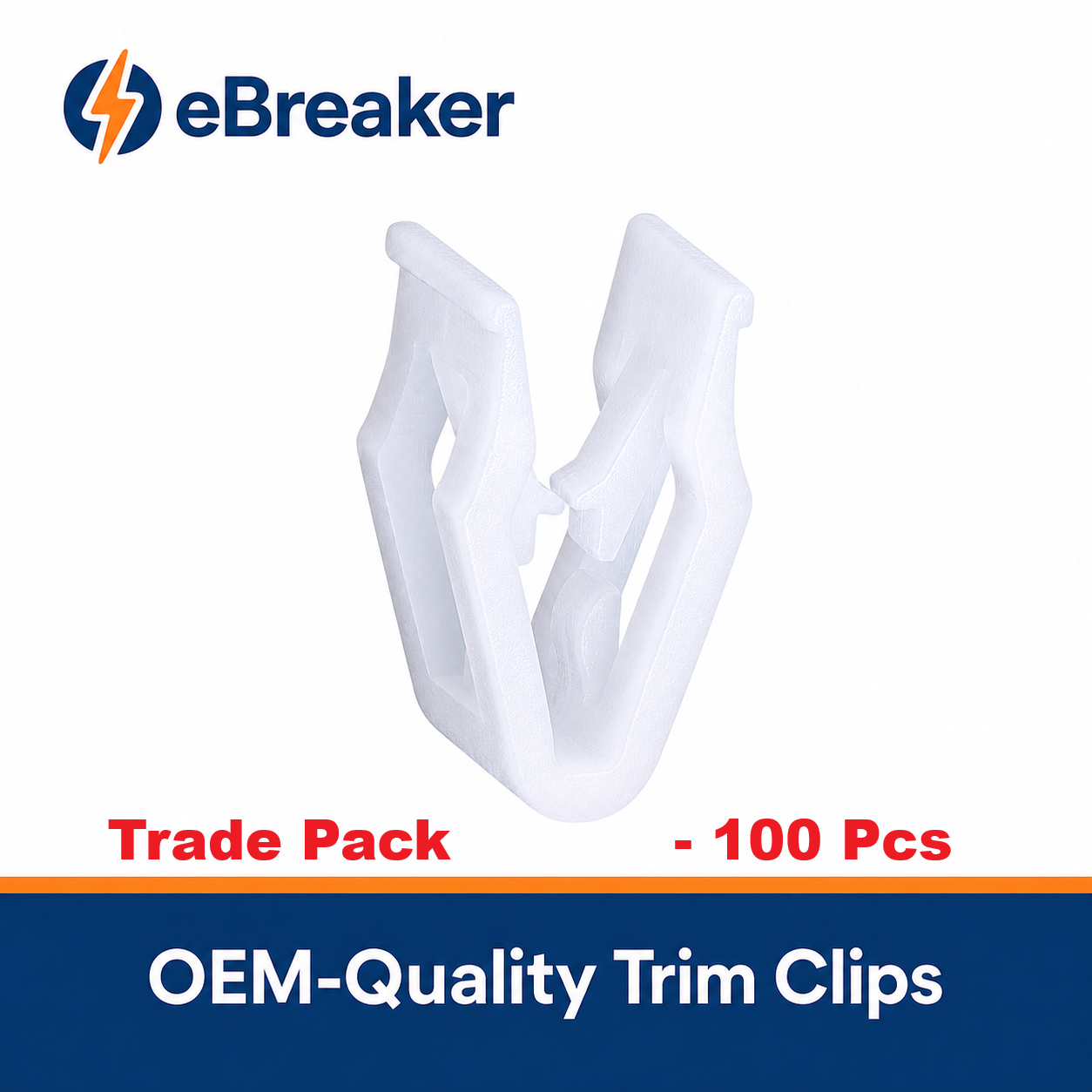 Ford Land Rover Jaguar White Snap Fit Trim Clip LR082683 T2R4839