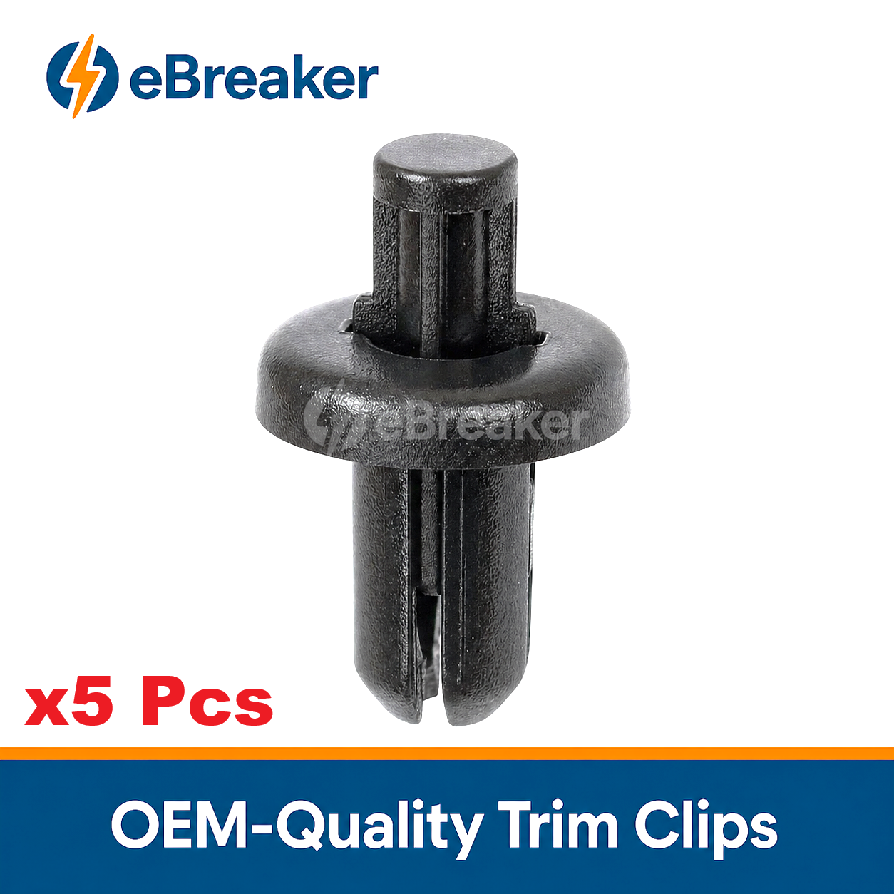 5mm Plastic Rivet Trim Clips Subaru BRZ WRX Forester