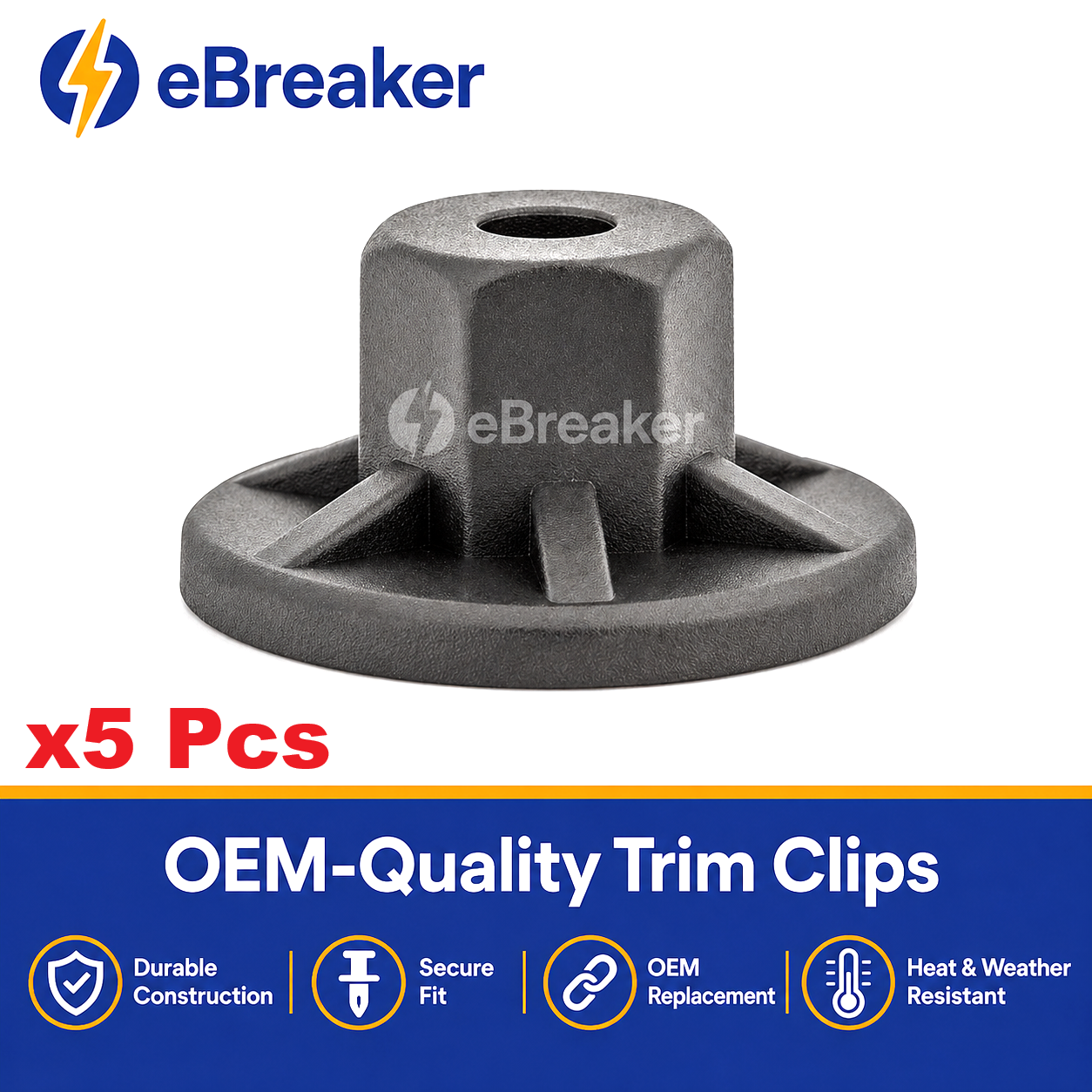 Undertray Arch Liner Fixing Nut for VW Audi SEAT Skoda Porsche N90757901