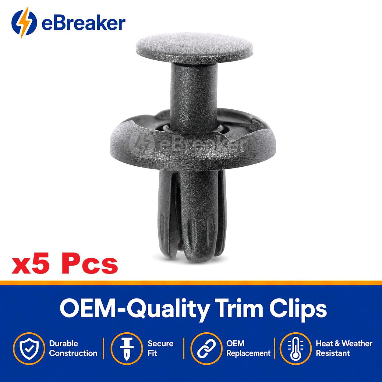 BMW & MINI Push Fit Expanding Trim Rivet - Interior & Body Panel Fastener 07147401727