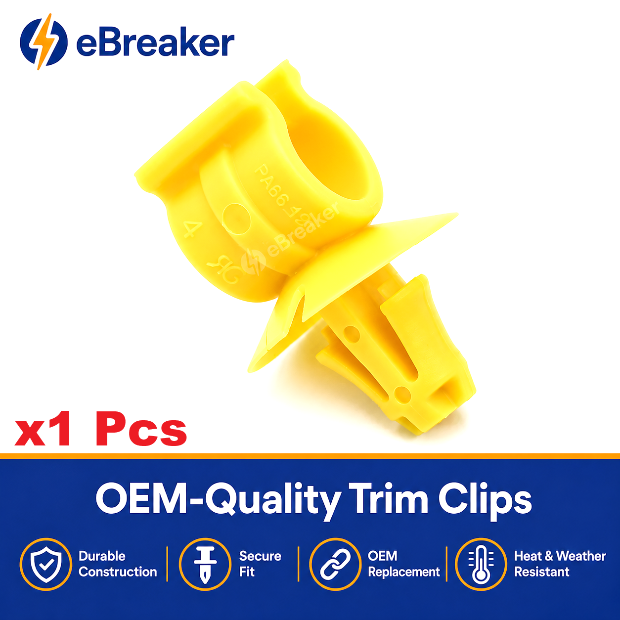Citroen Peugeot Vauxhall Bonnet Rod Holder Clip Yellow 795059 Engine Bay Stay Clip