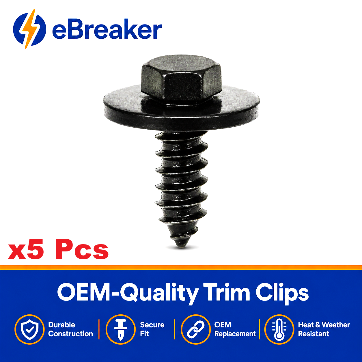 BMW Undertray Wheel Arch Bumper Hex Screws With Washer 07147129160