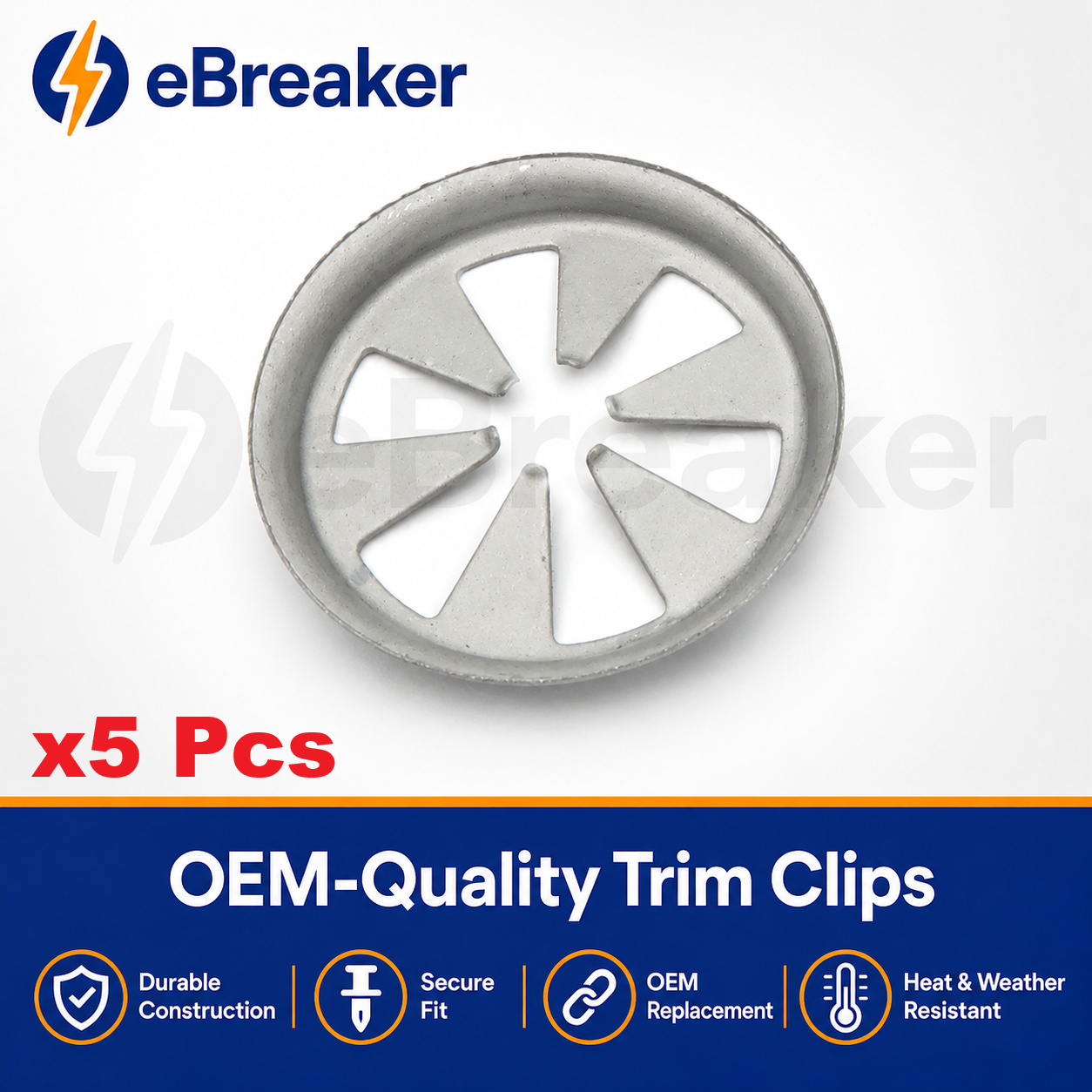 Ford Under Bonnet Insulation Star Lock Washer Clips 1462015
