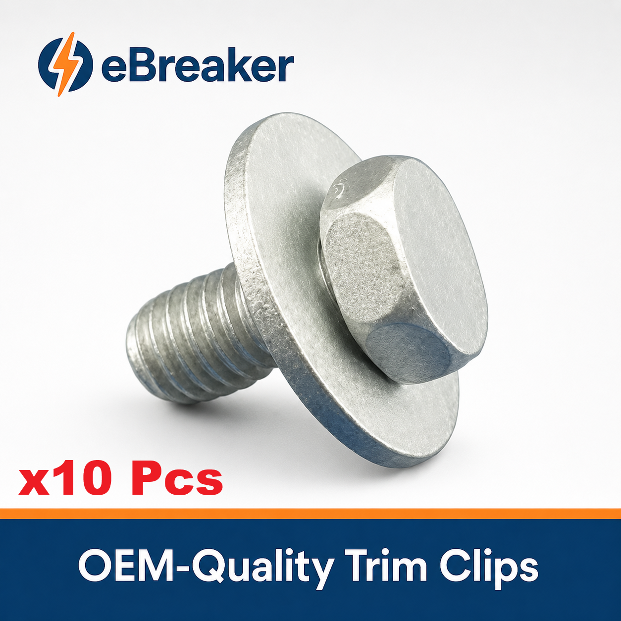 BMW & MINI 10mm Hex Head Captive Washer Bolt M6 - 07147147513