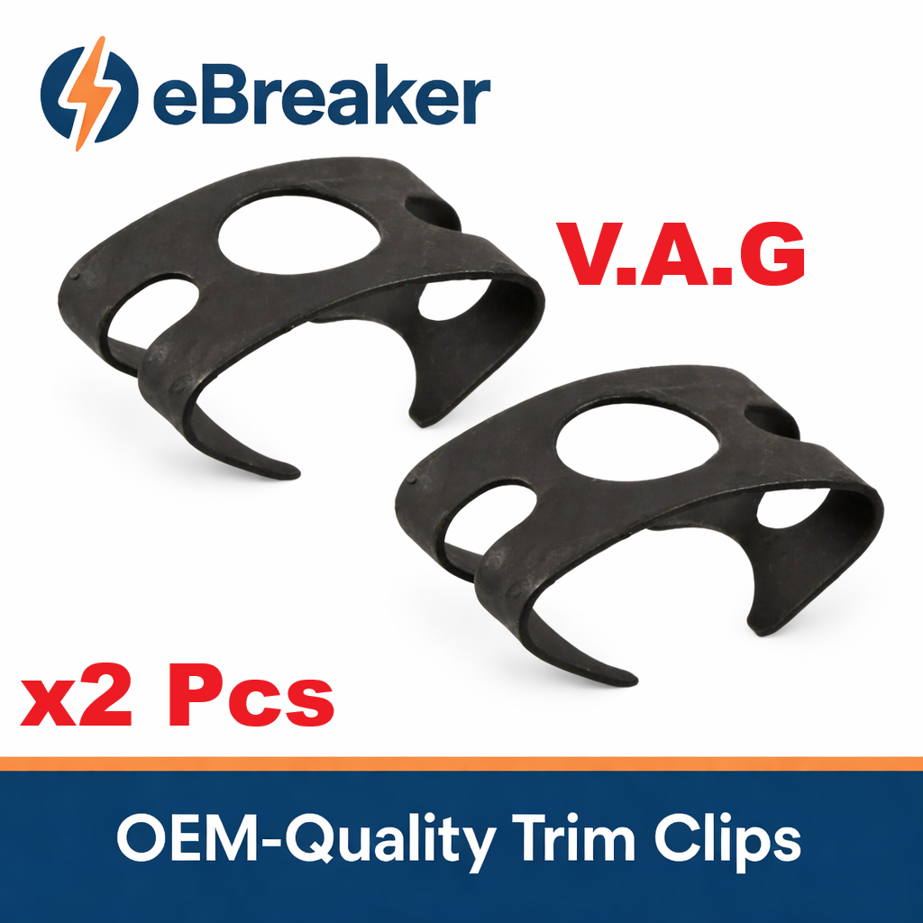 VAG Brake Hose Retaining Spring Clip - 4D0611715B