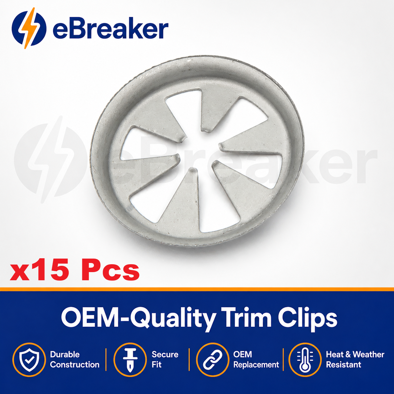 Ford Under Bonnet Insulation Star Lock Washer Clips 1462015
