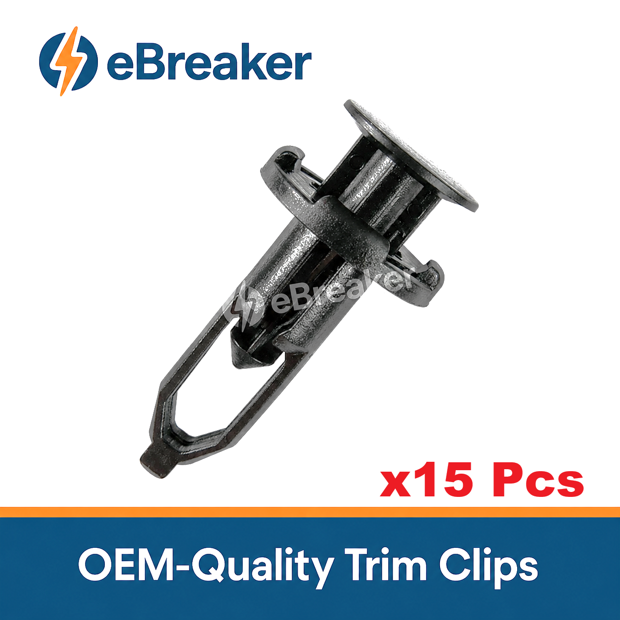 9mm Plastic Bumper Trim Rivet Toyota Peugeot Citroen - 52161-16010