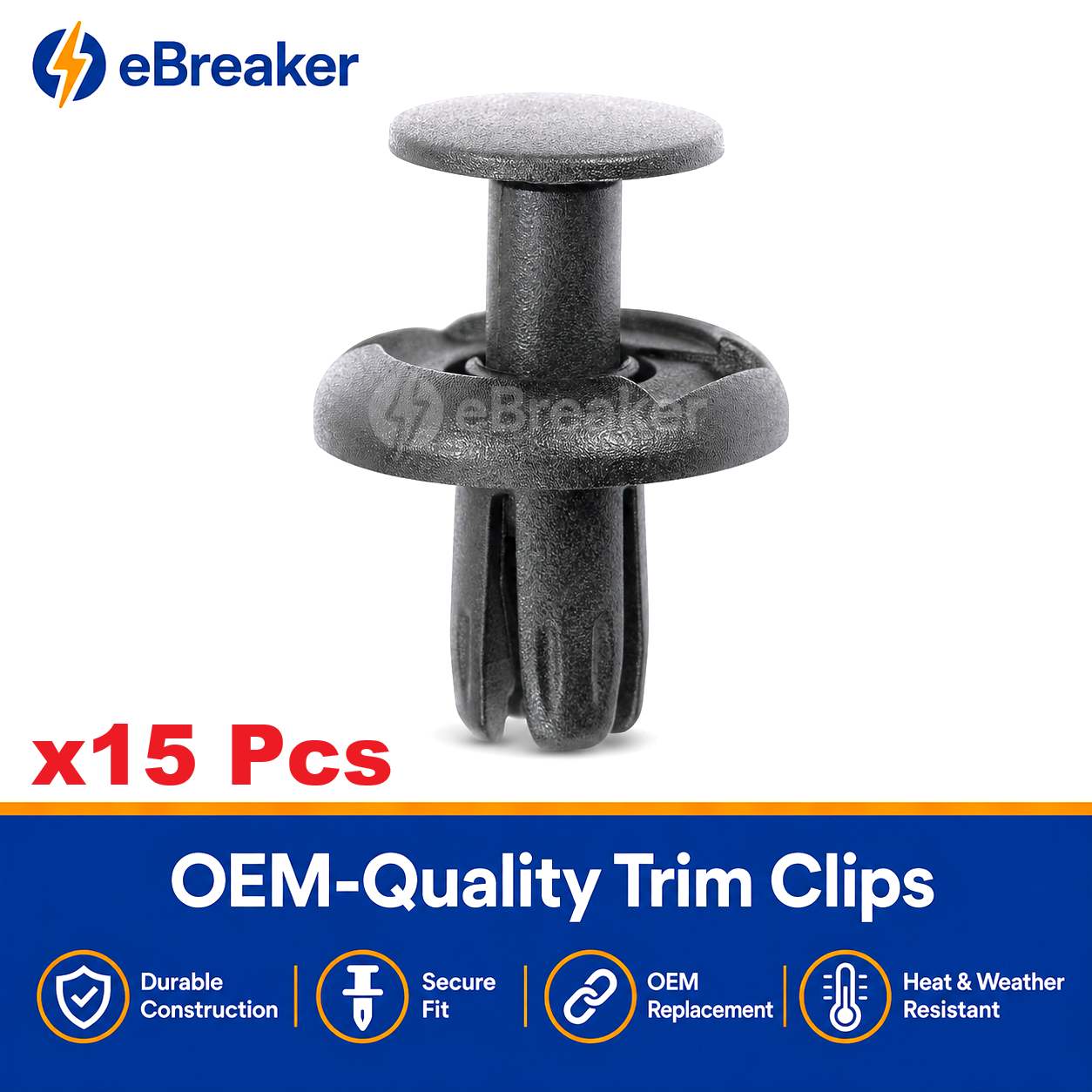 BMW & MINI Push Fit Expanding Trim Rivet - Interior & Body Panel Fastener 07147401727