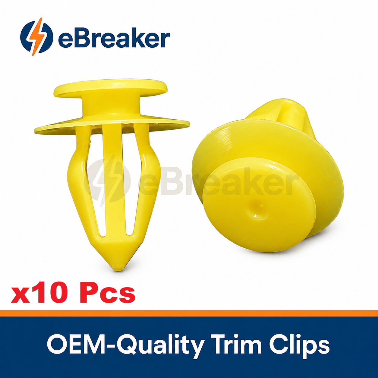Yellow Door Card & Interior Trim Panel Clip - VAG Ford Land Rover - 7M0867299K