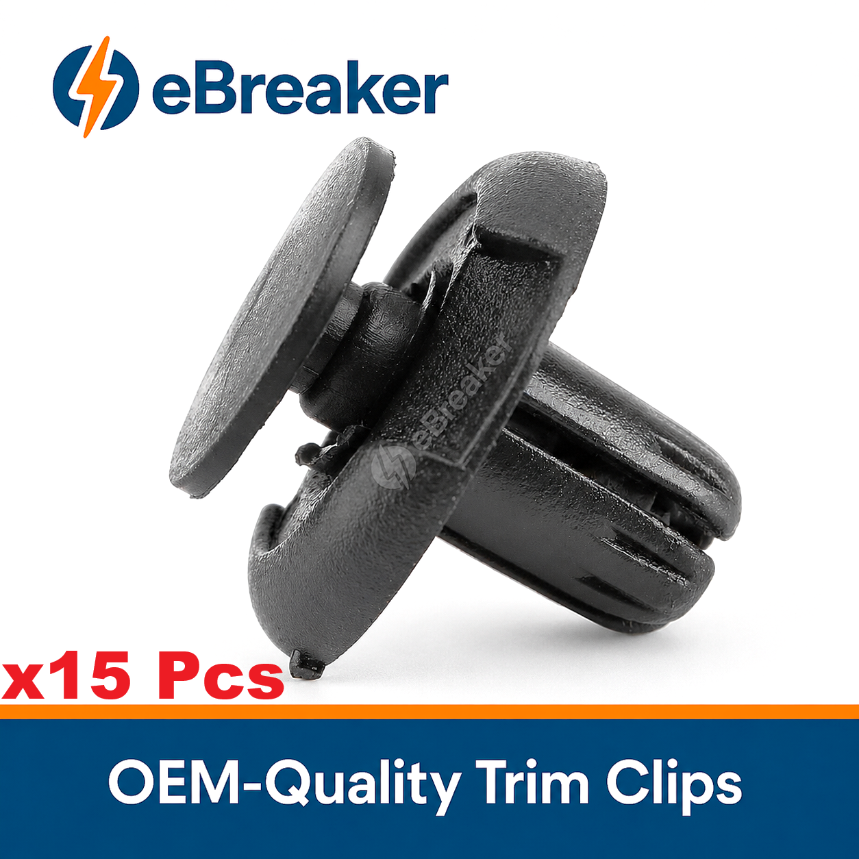 Bumper & Trim Fastener Clip 8mm Multi-Brand - W711712S300