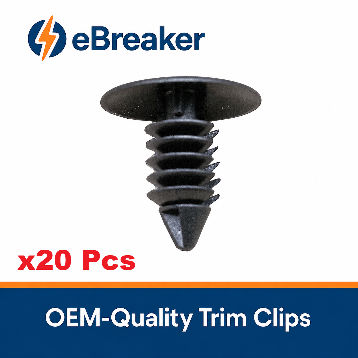 Ford Citroen Peugeot Vauxhall 7mm Fir Tree Trim Clips 6800422