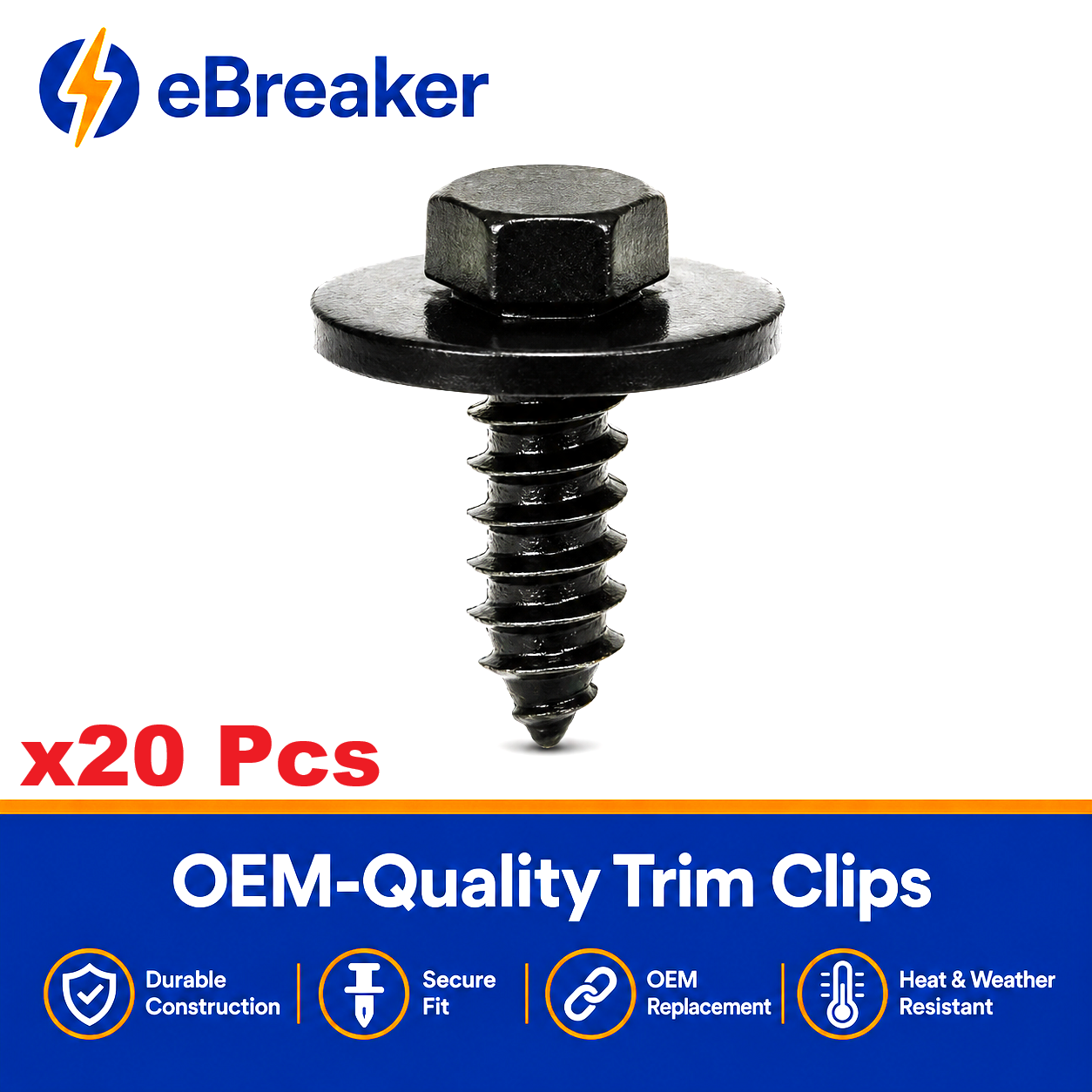 BMW Undertray Wheel Arch Bumper Hex Screws With Washer 07147129160
