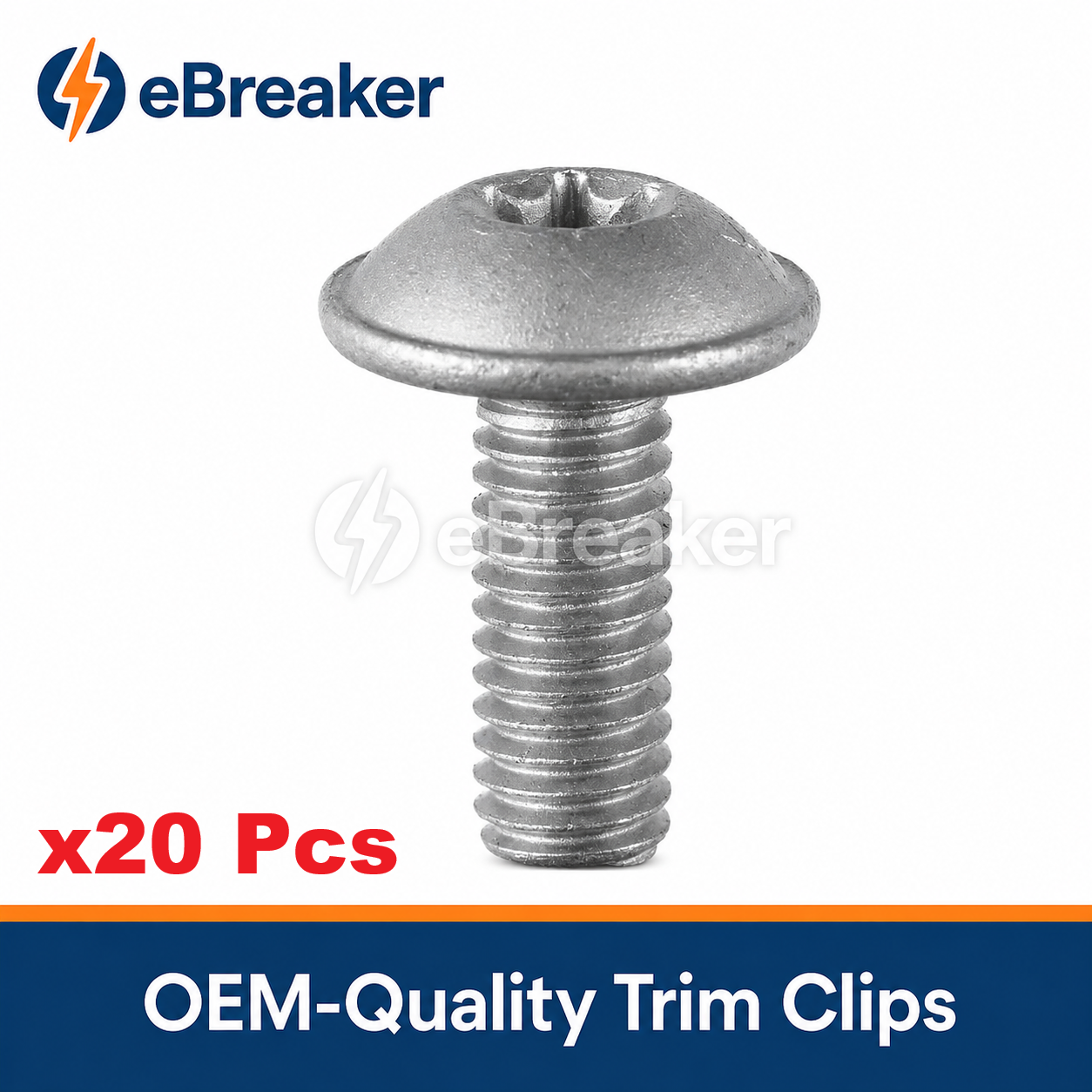 Mercedes M6 Torx Screw Galvanised Bolt 16mm - N000000001476