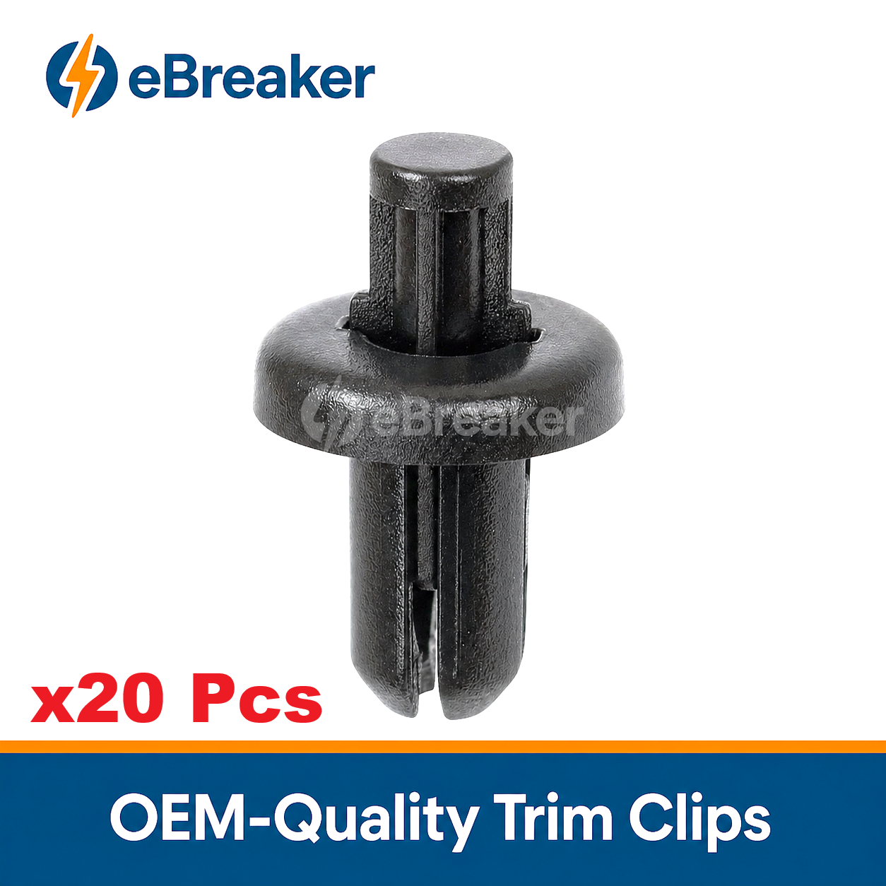 5mm Plastic Rivet Trim Clips Subaru BRZ WRX Forester