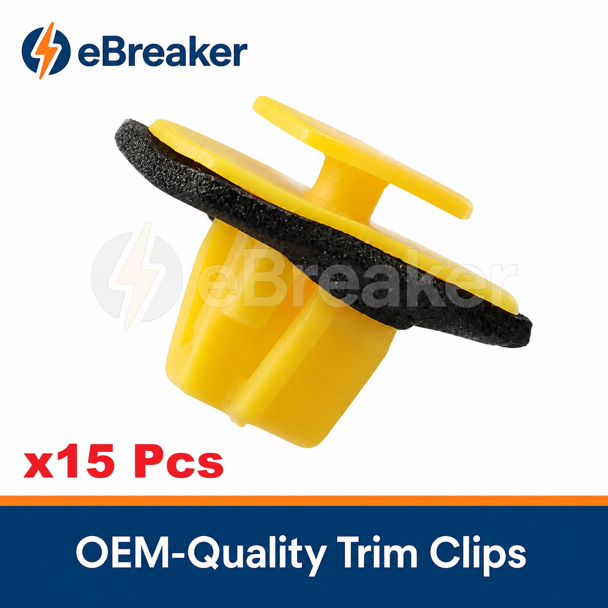 Body Side Moulding Insulated Clip Kia Hyundai Yellow - 8775835000