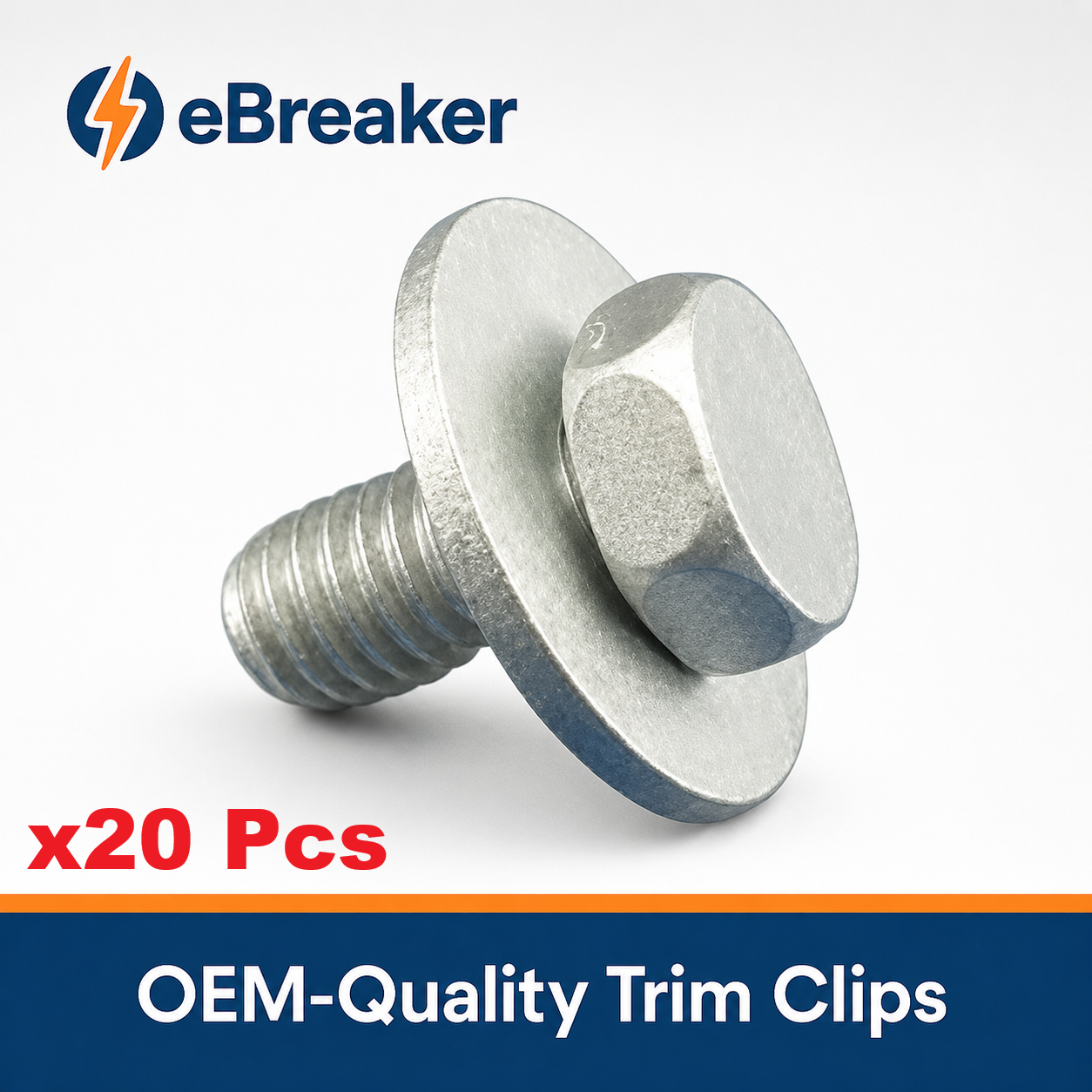 BMW & MINI 10mm Hex Head Captive Washer Bolt M6 - 07147147513